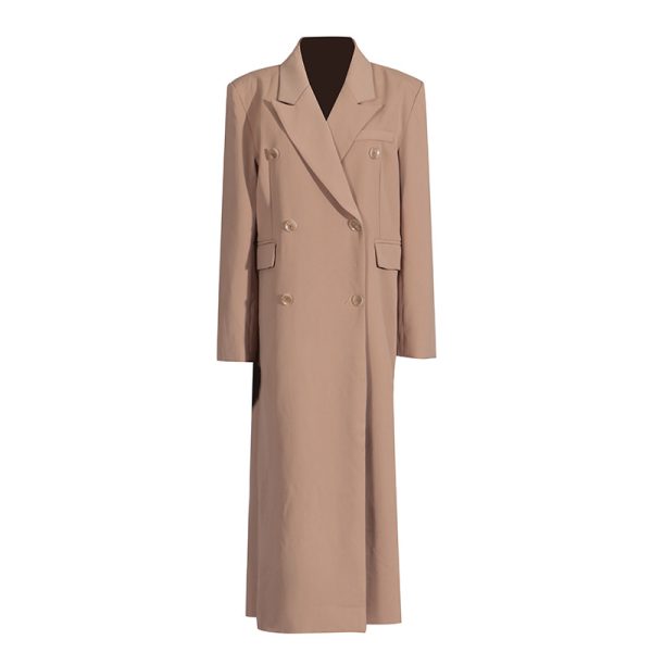 Women's Casual Pocket Trench Coat