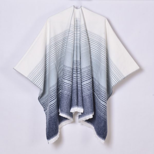 Cashmere Gradient Split Shawl - Image 3