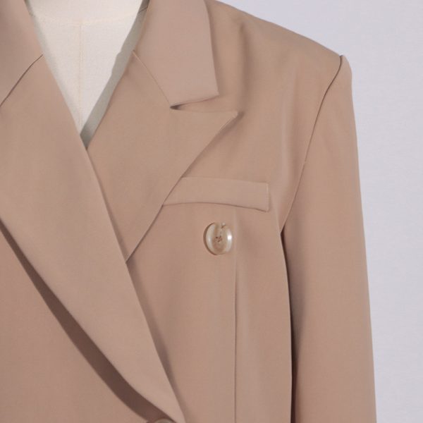 Women's Casual Pocket Trench Coat - Image 3