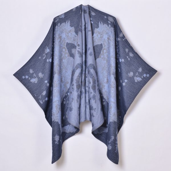 All-Match Jacquard Cashmere Shawl - Image 3